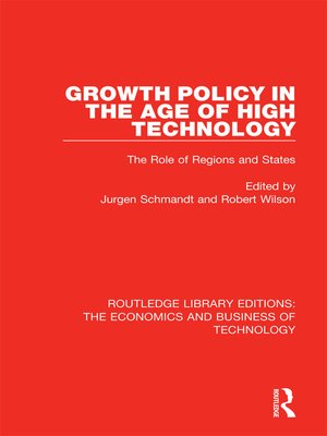 cover image of Growth Policy in the Age of High Technology